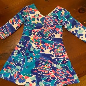 Lilly Pulitzer Amella Fit and Flare Dress (6-7)